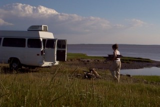 Road trip: Beausejour campsite - (Where's K?)