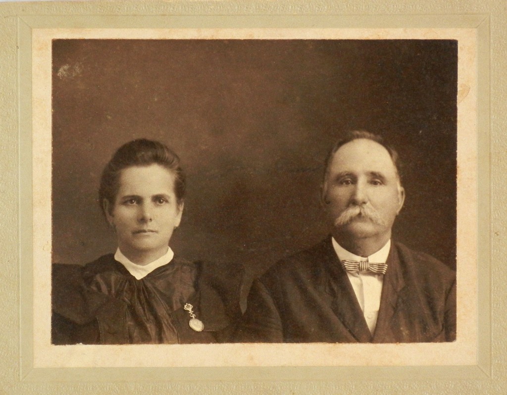 1905,Feb.27, marriage of Adeo Hebert & Sidonie Resweber, a schoolteacher. Adeo b.Oct.22,1845, d.Sept24,1917, 