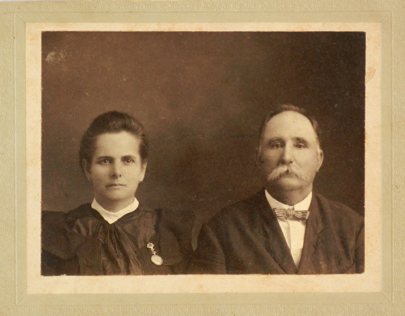 1905,Feb.27, marriage of Adeo Hebert & Sidonie Resweber, a schoolteacher. Adeo b.Oct.22,1845, d.Sept24,1917,