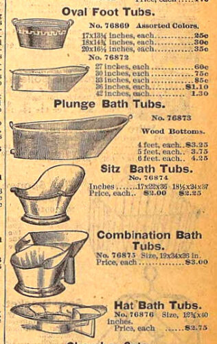 tubs of all kinds, 1898
